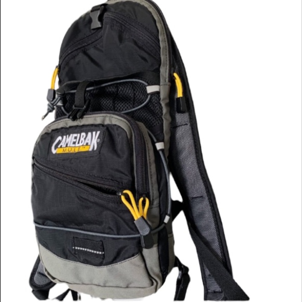 Camelbak M.U.L.E Black/Gray Hydration Mountain Biking Hiking Backpack